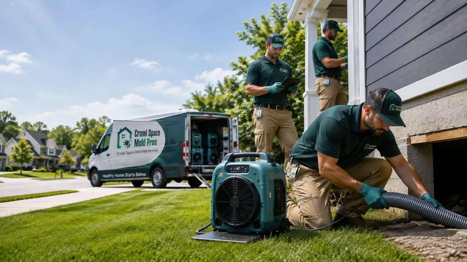 Crawl Space Mold Removal in Yuma, CO